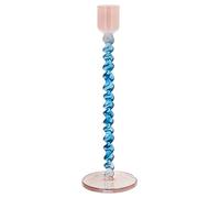 Villa Collection Bougeoir Styles 20.3 cm Blue-pink