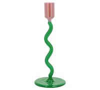 Villa Collection Bougeoir Styles 19.6 cm Green-pink