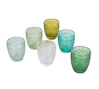 Villa d’Este Home Tivoli Castle Lot de 6 verres à eau greenery inverre 275 ml