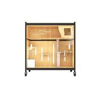 Villa de Chat Cage for Chat Double Couche Villa for Salle d'accouchement for Cage for surdimensionnée Maison for Armoire for (T2)