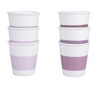 Villa d'Este Home Tivoli 1996 Daily Provence Lot de 6 tasses à café en porcelaine 60 ml