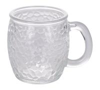 Villa d'Este Home Tivoli 1996 Lot de 2 tasses 350 ml en verre, surface travaillée effet martelé