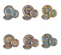 Villa d'Este Home Tivoli 1996 Service de vaisselle 18 pièces en porcelaine La Tradition