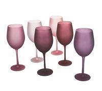Villa d'Este Home Tivoli Happy Hour Provence Lot de 6 verres givrés en verre 550 ml
