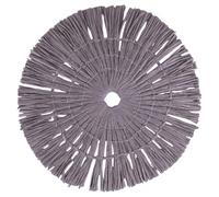 Villa d'Este Home Tivoli Lot de 6 Sets de Table Ronds tressés 38 cm en Papier, Classic Monday