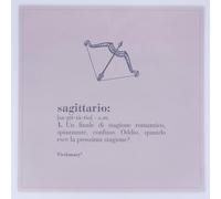 Villa d'Este Home Tivoli - Nappe de Petit Déjeuner Carrée en PVC, Victionary Sagittaire - 4 Pièces - Taupe