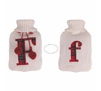 Villa d'Este Home Tivoli Sac d'eau chaude, blanc + rouge, 2 litres