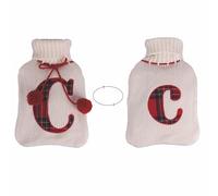 Villa d'Este Home Tivoli Sac d'eau chaude, blanc + rouge, 2 litres