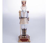 Villa d'Este Home Tivoli Soldat Casse-Noisette en polyrésine H. 42 cm, Nutcracker
