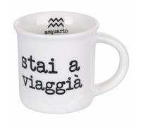 Villa d'Este Home Tivoli Tasse à café 90 ml en porcelaine, aquarium, S.P.Q.eRe Zodiaco