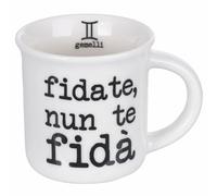 Villa d'Este Home Tivoli Tasse à café 90 ml en porcelaine, boutons de manchette, S.P.Q.eRe Zodiaco