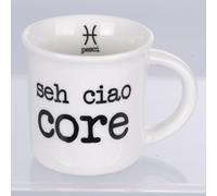 Villa d'Este Home Tivoli Tasse à café 90 ml en porcelaine, poissons, S.P.Q.eRe Zodiaco