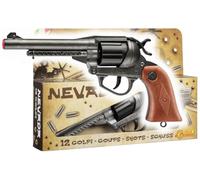 Villa Giocattoli - 1562 - Pistolet 12 Coups - Nevada - en Vieux métal - Vieux métal