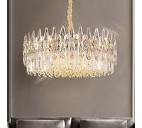 Villa Hollow Duplex Chandelier Crystal Hall Spiral Staircase Post-modern Living Room Hotel Lobby Light Luxury Light