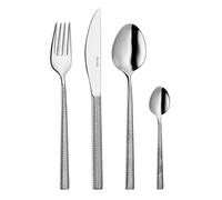 VILLA ITALIA Couverts Ensemble de couverts Couverts de table Cuillères Fourchettes Couteaux Acier inoxydable Chromonicle Style classique Ensemble de couverts pour 6 personnes 24 Pièces HERA