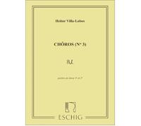 Villa-Lobos Choros N 3 Tenors / Conducteur
