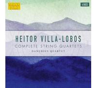 Villa-Lobos / Danubius Quartet - Complete String Quartets [Compact Discs] Boxed Set