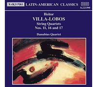 Villa Lobos Heitor - Quatuors à cordes n°11, 16 & 17
