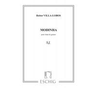 VILLA-LOBOS - VILLA-LOBOS MODINHAS - CHANT ET GUITARE