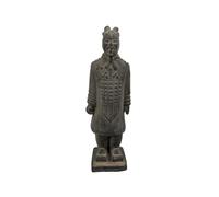 Villa Métisse Statue Guerrier Chinois Xian en Terre Cuite | Général 20cm