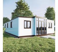 Villa modulaire Space Pod - Bâtiment moderne de petite maison pour retraite panoramique | Capsule isolée de luxe avec paroi en verre pour une utilisation hôtelière | Design contemporain