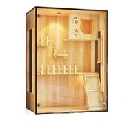 Villa pour Chats Chat Villa Assiette côté Transparent Luxe Chat Maison Reproduction Cage Affiche Armoire lit de Compagnie Condo pour Chat fermé