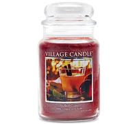 Village Candle Bougie en Pot, Red, Large (26 oz)