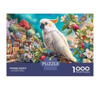 Village Cockatoo 1000 Pièces Cockatoo Puzzle Adulte Carton sans Odeur Anti-Stress Stimuler l'esprit pour Couples Livraison Rapide Édition Limitée 70x50cm/1000pcs