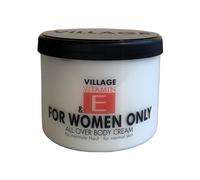 Village Cosmetics Crème pour le corps à la vitamine E (parfum floral, hydratation intense, texture pénètre rapidement) 950619