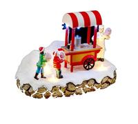 Village de Noël Barbe à papa 7 LED