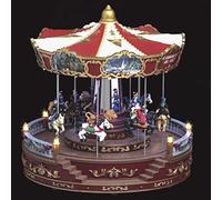 Feeric Light and Christmas Village de noël carrousel animé, Lumineux et Musical