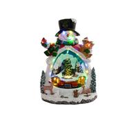 Village de Noël HOMCOM Cette ville miniature festive est dotée de lumières LED, créant un décor hivernal féérique et coloré.