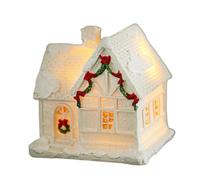 Village De Noël | Maisons Illuminées Pour Village - Décoration Pour Vitrine Appartement Étagère Fenêtre Vacances D'hiver