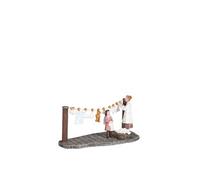 Village de Noël miniature Luville Multicolores Plastique H7xl6xL13cm