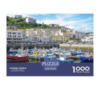 Village de pêche côtier_1 Carton Durable Jeu Interactif Amusant, Parfait pour Améliorer Les Capacités De Réflexion Et La Concentration 70x50cm/1000pcs