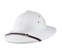 Village Hats Casque Colonial Français Blanc - S-M