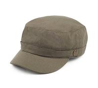 Village Hats Casquette Militaire à Chevrons Olive Jaxon & James - Large