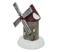 Feeric Lights & Christmas – Village lumineux – Moulin 4 LED – H.15cm