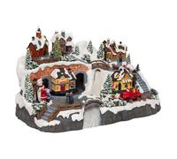 Village lumineux Père Noël enfants 25 LED musical et - Feeric lights & christmas