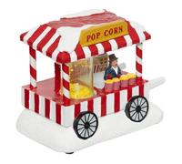 Village de Noël stand de popcorn lumineux - A pile, Rouge - Féeric lights and christmas