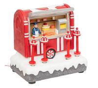 Village lumineux stand gâteau 8 LED musical - Atmosphera createur d'interieur