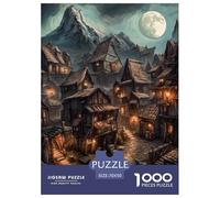 Village Puzzle 1000 Pièces Educa Jouet Cadeau Unique Décoration Intérieure intéressant Jeu Éduchatif Challenge Toy Adultes & Enfants des 14 Ans 70x50cm/1000pcs