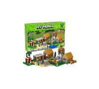 (Village sans boîte) 584 pièces Les blocs de bataille sombres et profondes Village sans boîte