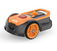 Villager QUIX XS Robot Tondeuse compacte avec Batterie 18 V jusqu'à 300 m², Largeur de Coupe 160 mm, Hauteur de Coupe de 20 à 50 mm, capteur de Pluie, Protection Pin, Station de Charge pour