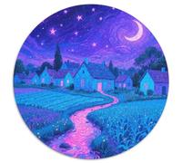 Villages and Farmland Puzzle 1000 Pièces Educa Jouet en Bois Cadeau Unique De l'art De La Décoration Scenery Jeu Éducatif Challenge Toy Adultes & Enfants des 14 Ans 1000pcs (67.5x67.5cm)