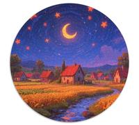 Villages and Farmland Puzzle 1000 Pièces Educa Jouet en Bois Cadeau Unique Décoration Intérieure Scenery Jeu Éducatif Challenge Toy Adultes & Enfants des 14 Ans 1000pcs (67.5x67.5cm)