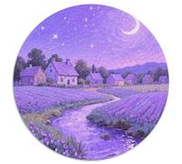 Villages et Terres agricoles Puzzle 1000 Pièces Jeu D'Intelligence Décoration Intérieure Paysage Jeu Éducatif Challenge Toy Adultes & Enfants des 14 Ans 1000pcs (67.5x67.5cm)