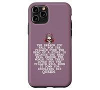 Villain Era Dark Romance Merch Smutty Book Lover Skull Smut Coque pour iPhone 11 Pro