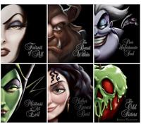 Villains Series 6-Book Collection Set I (Book 1 to 6) - Disney Villains Reimagined