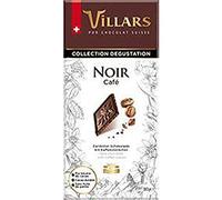 Villars Chocolat noir pépites de café - La tablette de 100g